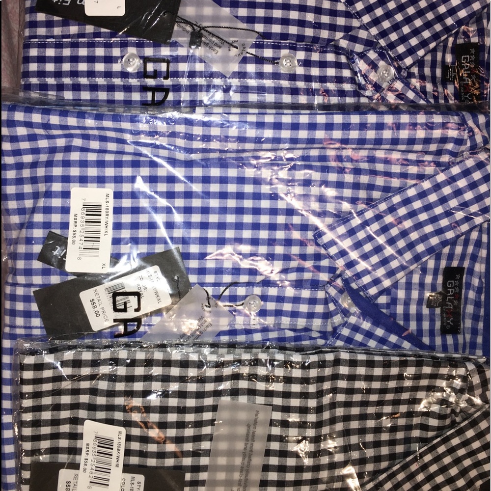 NWT Men’s Galaxy Dress Shirt